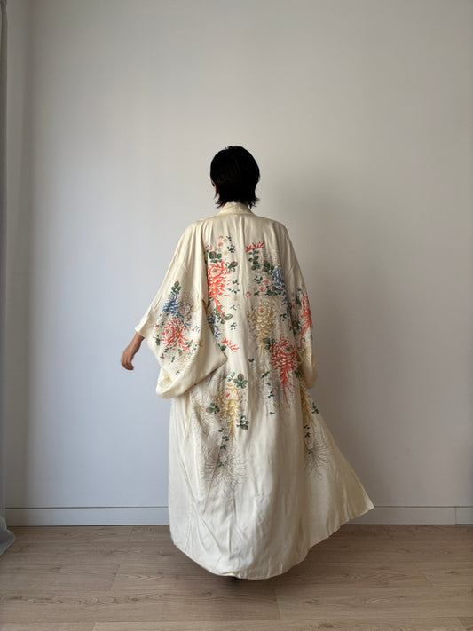 1930s silk Japanese handmade Kimono Jacket