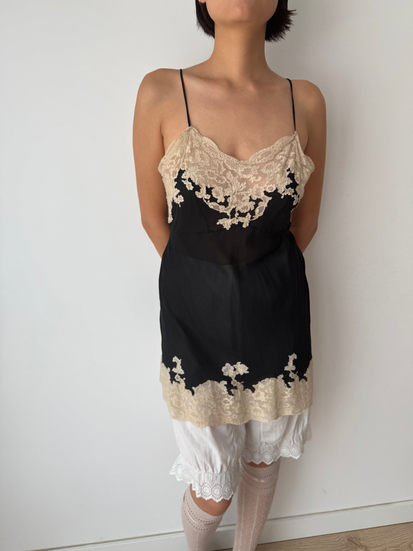 2 reserved silk tops