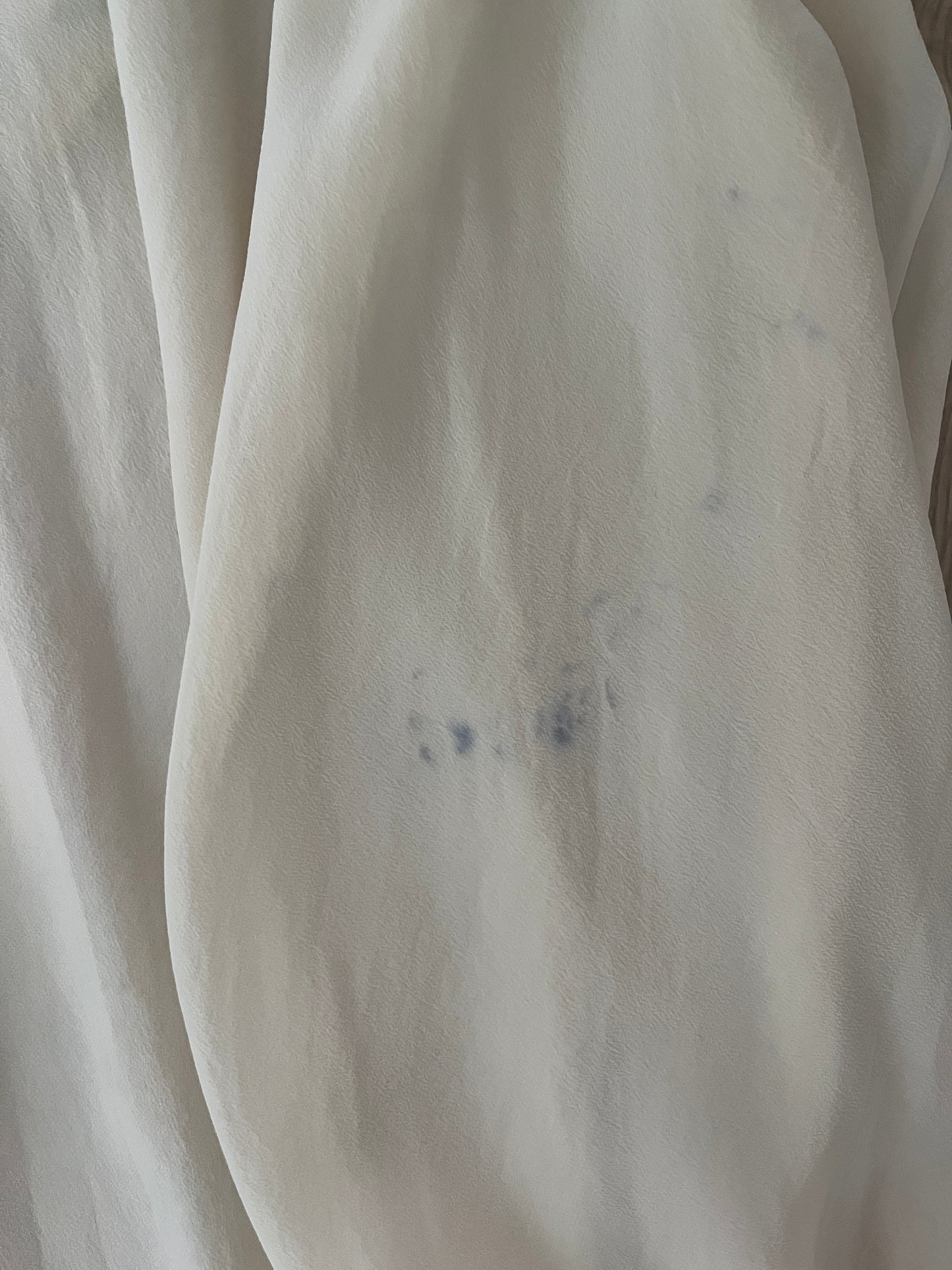 Antique vintage 1950s 1940s bias cut pure silk hand embroidered lace art deco white nightgown maxi slip dress