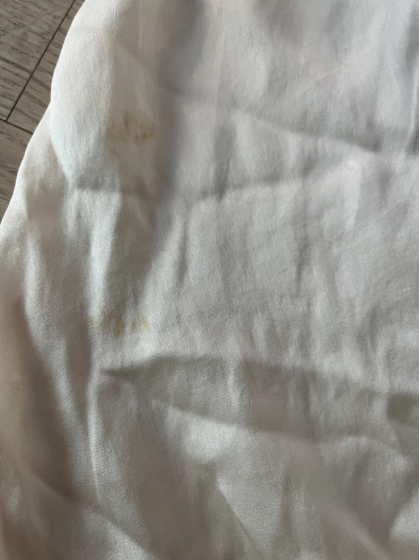 1930s 1920s Antique Pastel Pink Flower bow print Embroidered Lace Silk Satin Slip dress