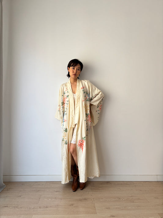 1930s silk Japanese handmade Kimono Jacket