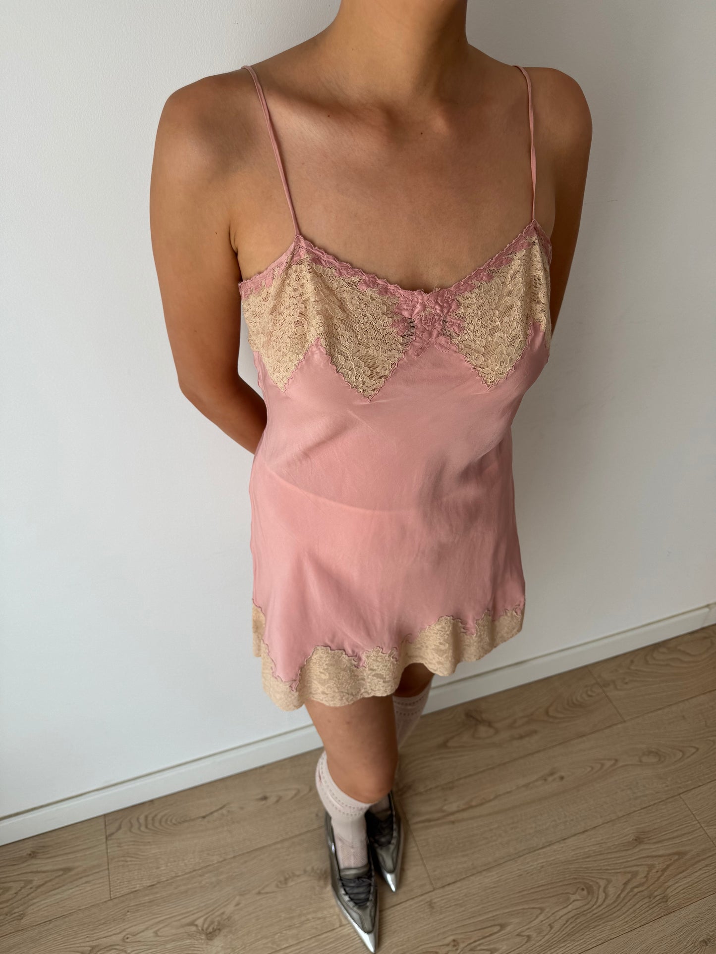 2 reserved silk tops