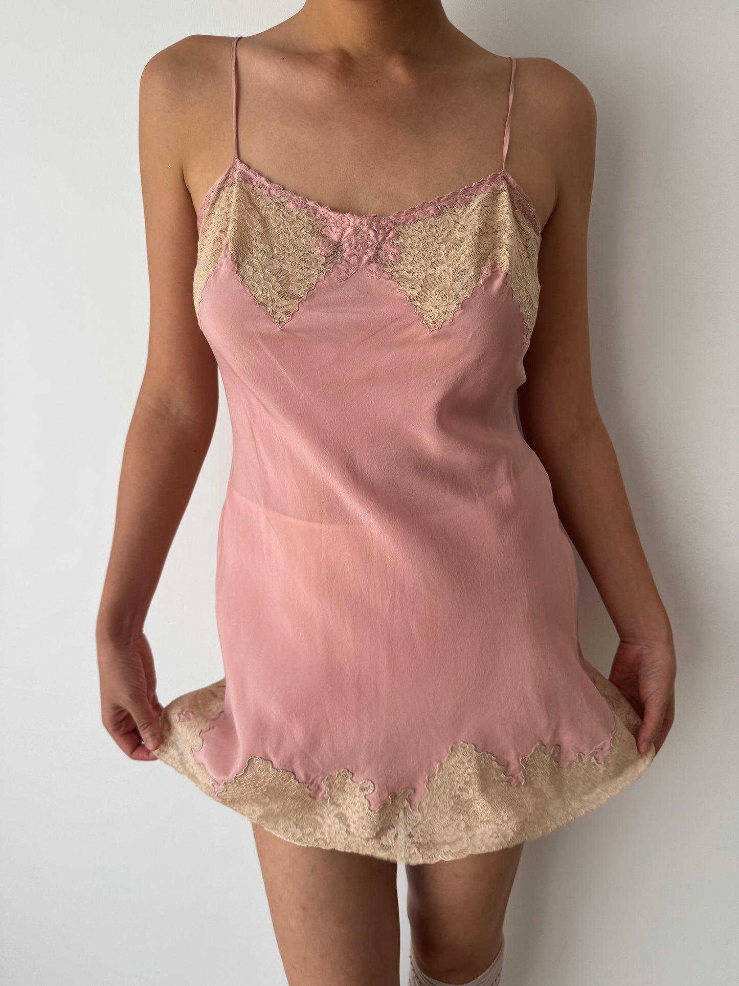 2 reserved silk tops