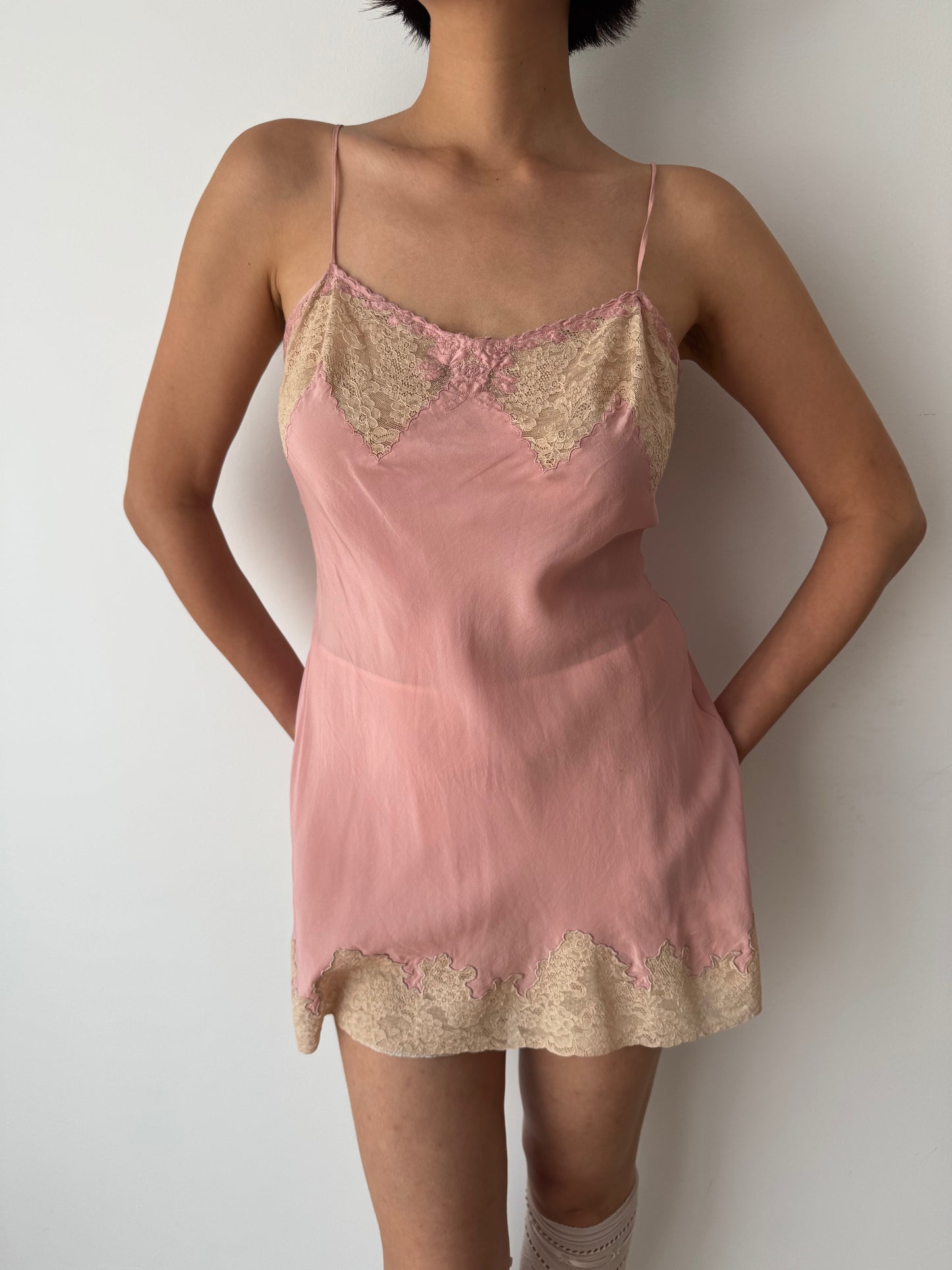 2 reserved silk tops