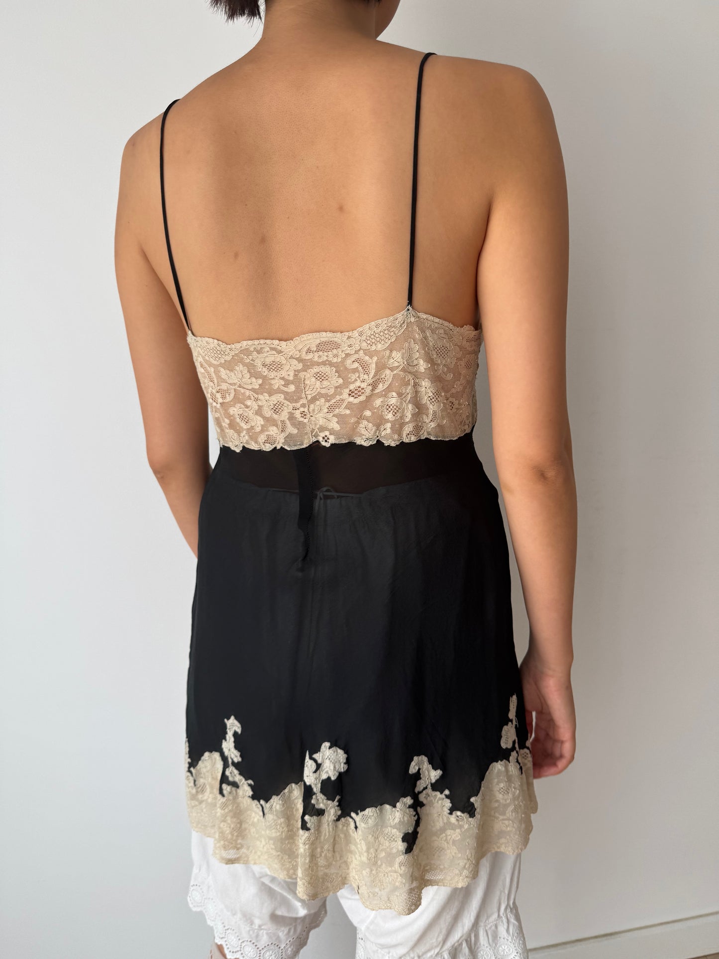 2 reserved silk tops