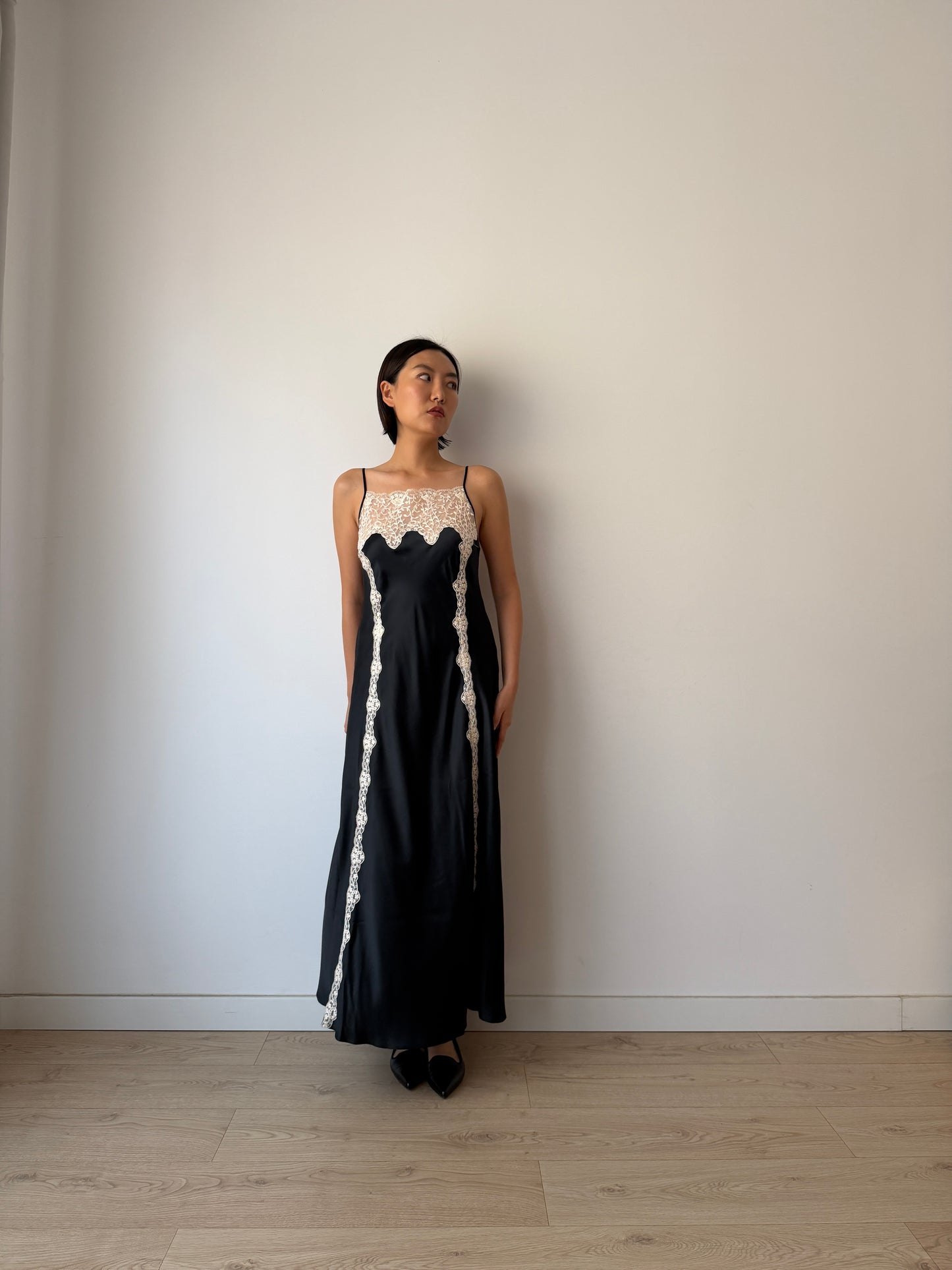 Reserved, vintage lace slip dresses