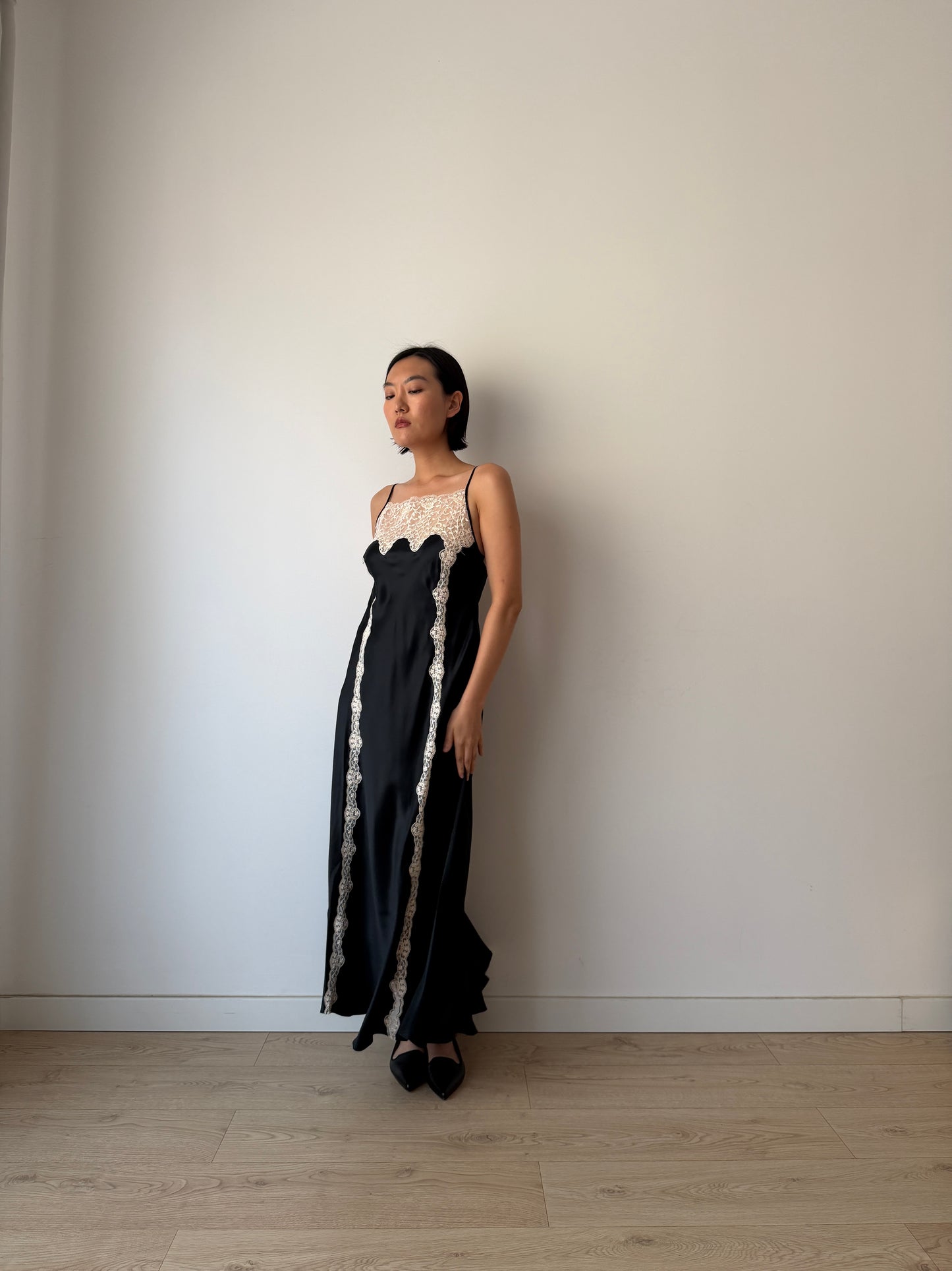 Reserved, vintage lace slip dresses