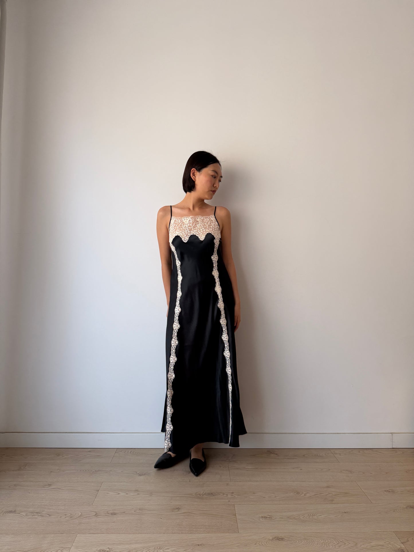 Reserved, vintage lace slip dresses