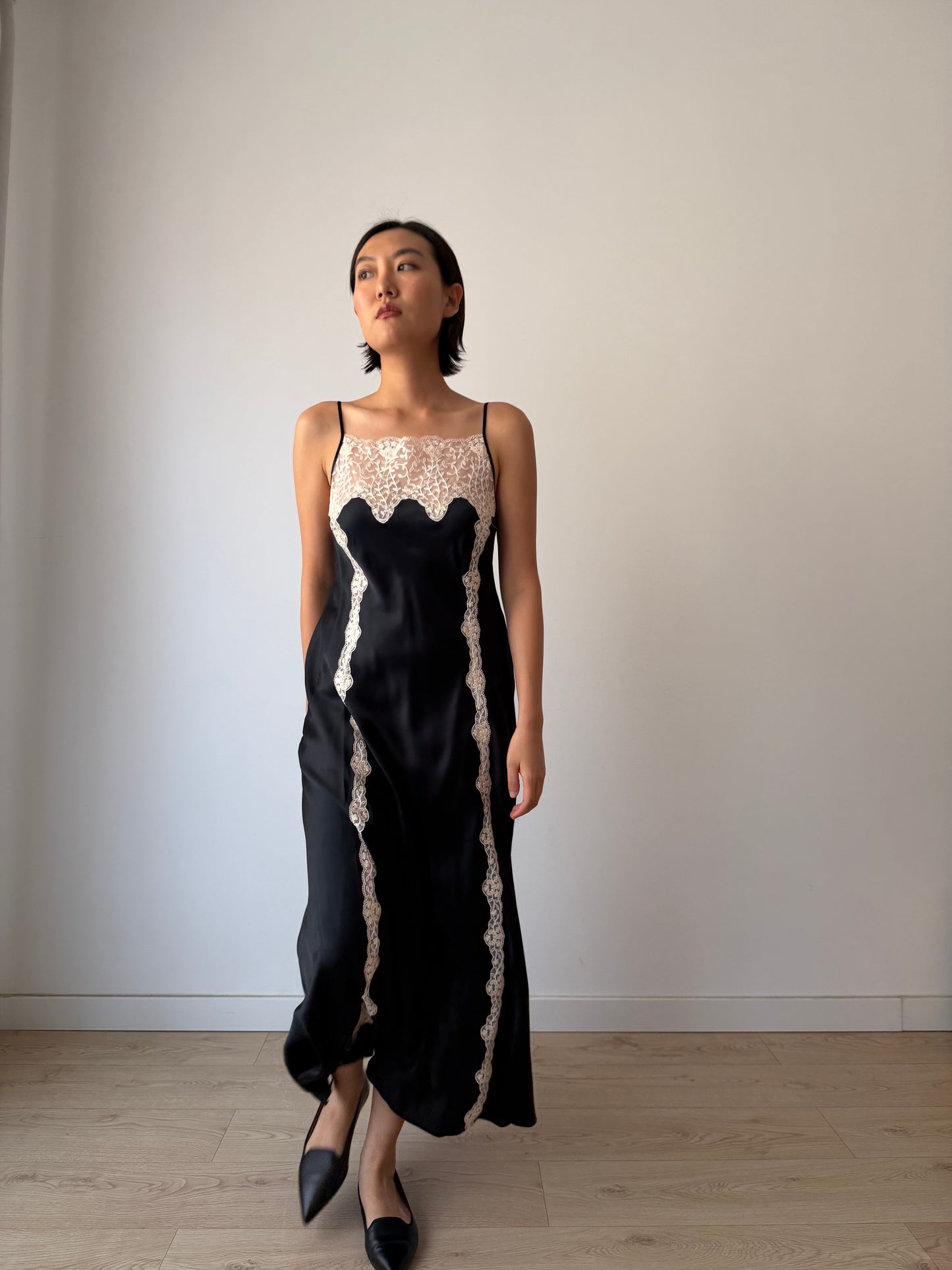 Reserved, vintage lace slip dresses
