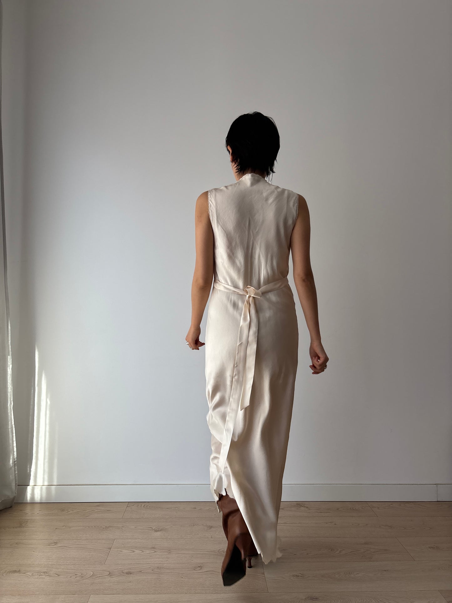 1940s Vintage Silk Bridal Nightgown