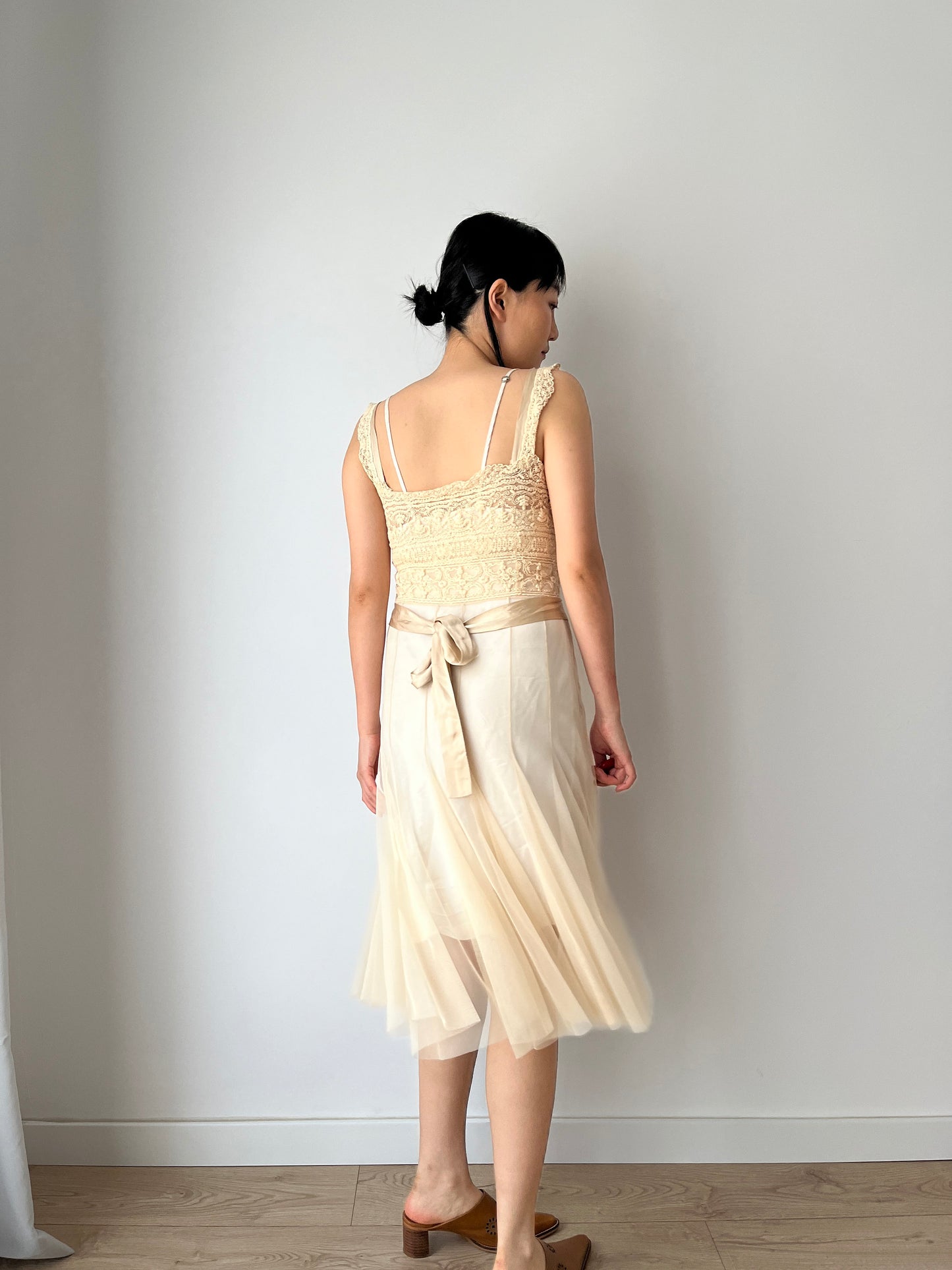 Antique 1800s Style Vintage Lace Renaissance Victorian Nightgown